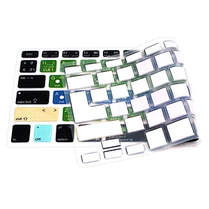 OEM traktor kontrol s4 shortcut keyboard covers Silicone Spanish dust cover For mac pro 13 keypad cover