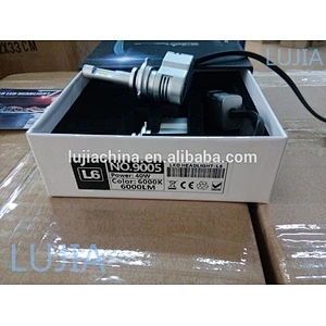 Lujia L6 40W 6000K 9005 new model 6000lm T5 Seoul Y22 pk Y19 car led headlight H4 H7 H11 automobile motorcycles headlamp bulbs
