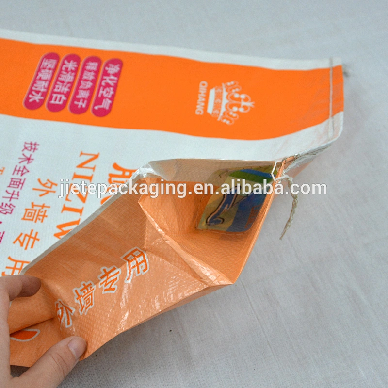 sand bag for tent, putty powder bag with valve port 20kg