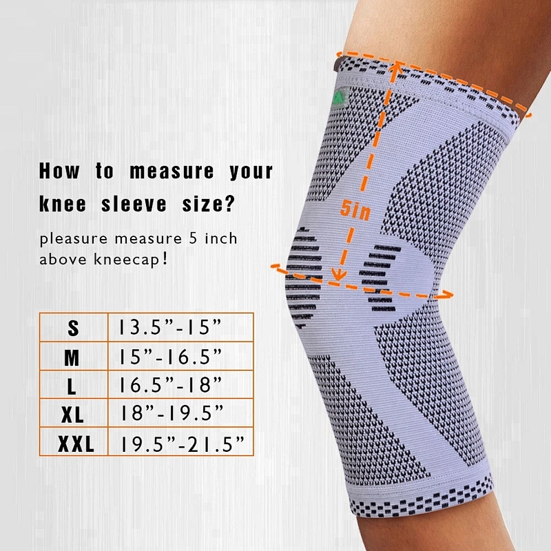 Manufactory Outdoor Running Climbing Knitted Knee Pad