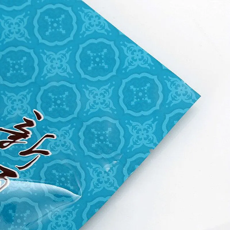 Wholesale blue PE bag for date packaging