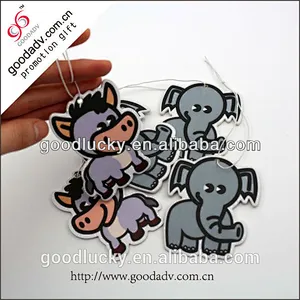 Car perfume hot sale paper car air freshener