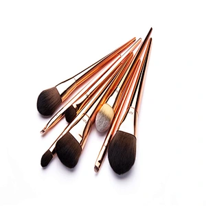 2017 New and hot sale custom 8pc elegant makeup brush set