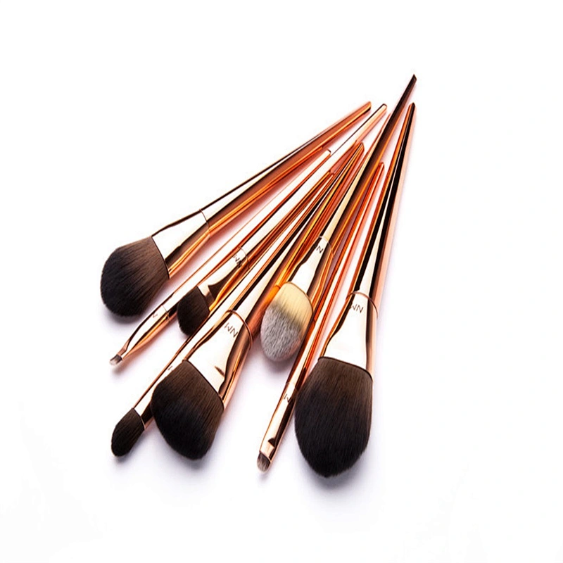 2017 New and hot sale custom 8pc elegant makeup brush set