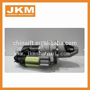 4d95 engine spares parts pc130-7 excavator starter, starting motor 600-863-3210