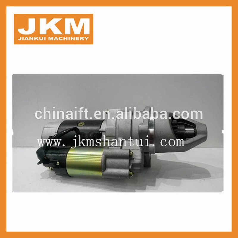 4d95 engine spares parts pc130-7 excavator starter, starting motor 600-863-3210