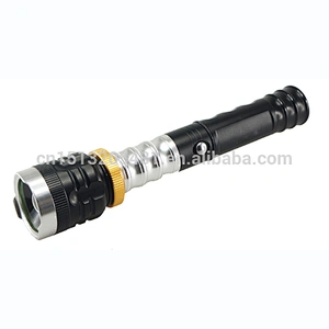 2016 New Aluminium Rechargeable working light torch led light flashlight