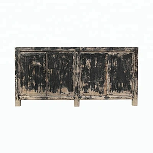 beijing chinese oriental antique reproduction old distressed storage sideboard furniture