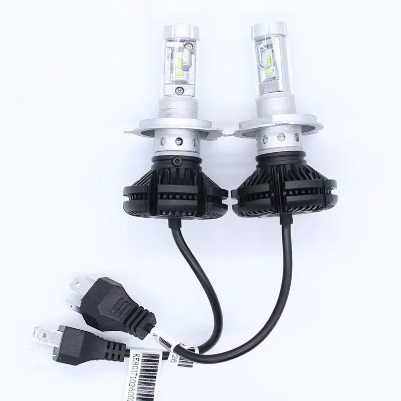 Fanless H7 H1 9005 H4 H13 50w 6000lm X3 Led Headlight Bulbs