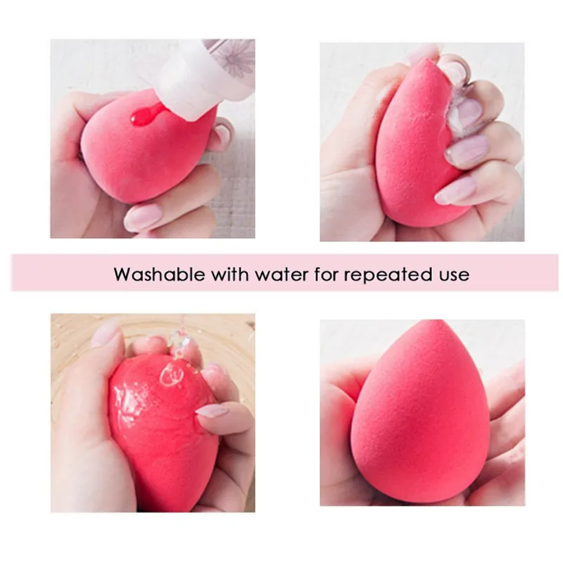 Facial Cleansing cosmetic Sponge 100% Natural latex free makeup sponge puff Beauty Make Up Tool