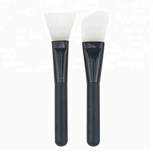 Professional Custom Logo 2pcs Silicon Mask Foundation Liquid Makeup Brush Set Cosmetics