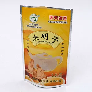 Custom yellow transparent PE bag with windows for final packing
