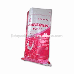 color printing pp woven bag packing mortar, cement, putty powder, tile adhesive