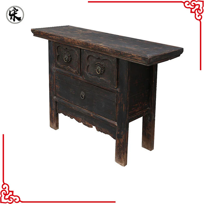chinese antique beijing old rustic wood furniture
