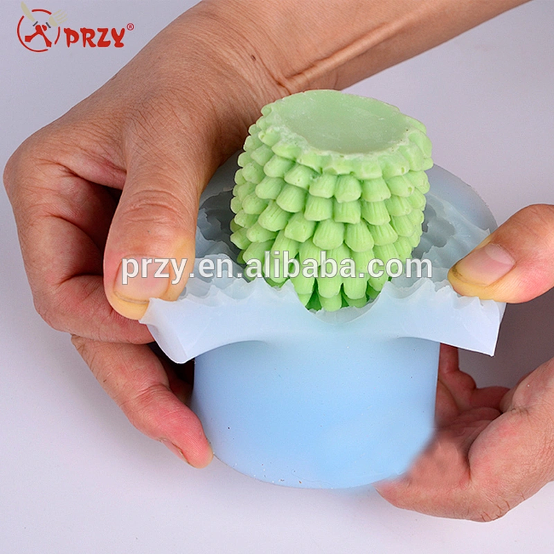 Pinecone shape silicone soap molds DIY handmade soap mold candle silicone mold making przy 2018 hot