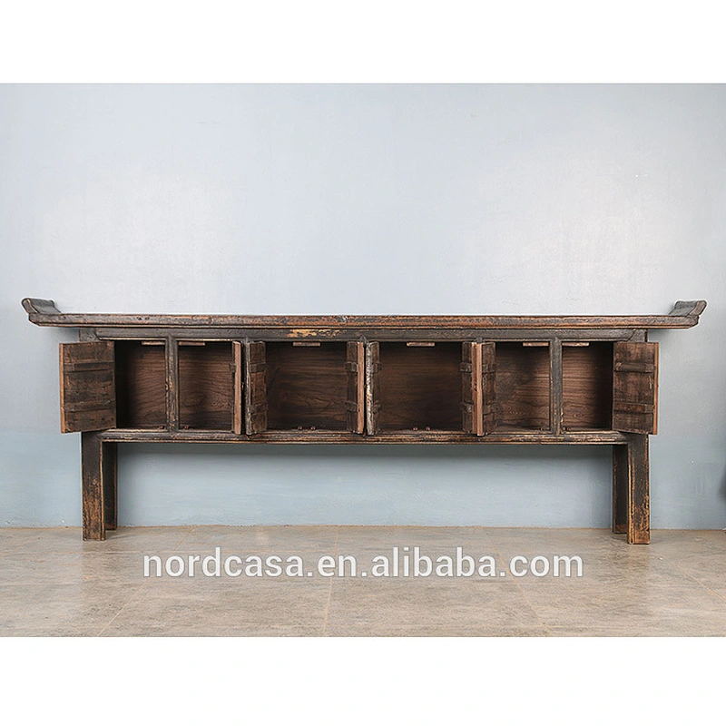 Chinese Antique Handmade carved console altar table