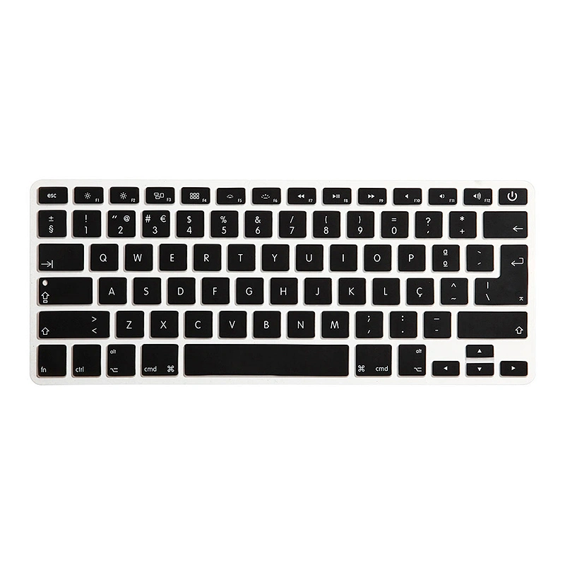 silicon keyboard cover custom print US European Model Portuguese Keyboard Cover For Macbook Pro laptop 15 Touch Bar A1707 A1990