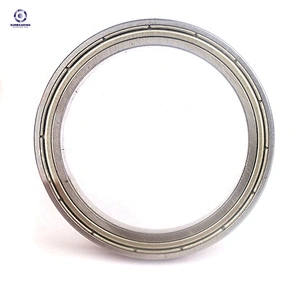 Low Noise Deep Groove Ball Bearing Double Steel Shields Ball Bearing