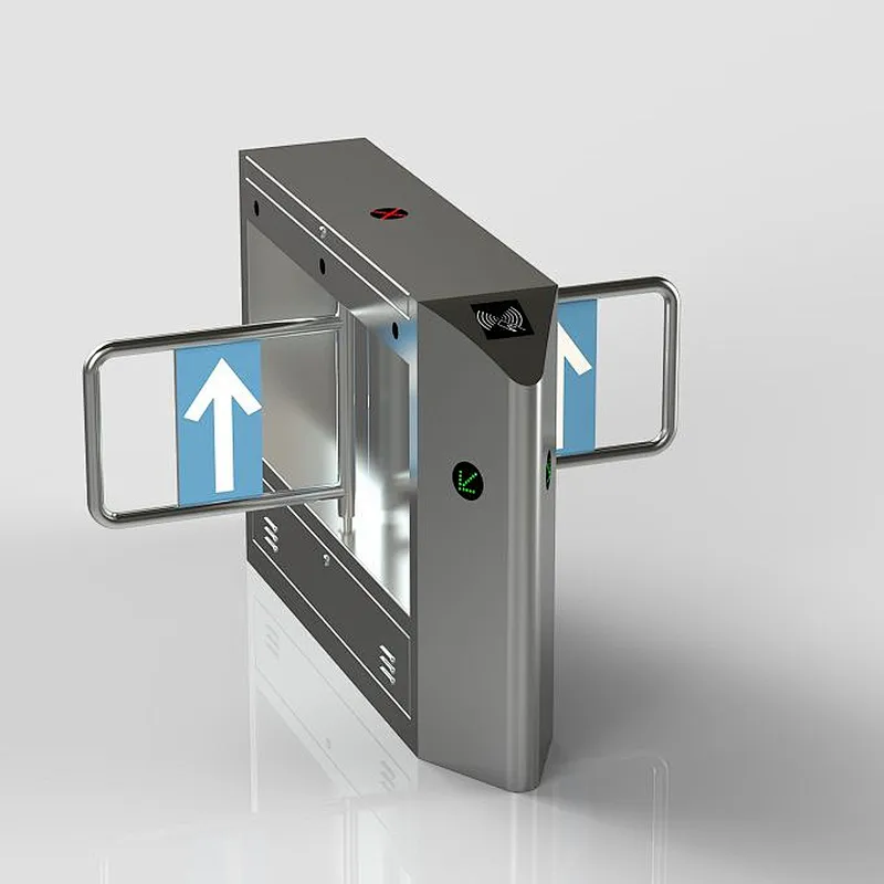 High Quality Electronic Swing Gate Barrier Access Control Turnstile With UHF Reader