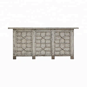 chinese oriental antique rustic hotel lobby sideboard furniture