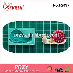 F2097 PRZY cake topper fondant silicone molds for microwave cake