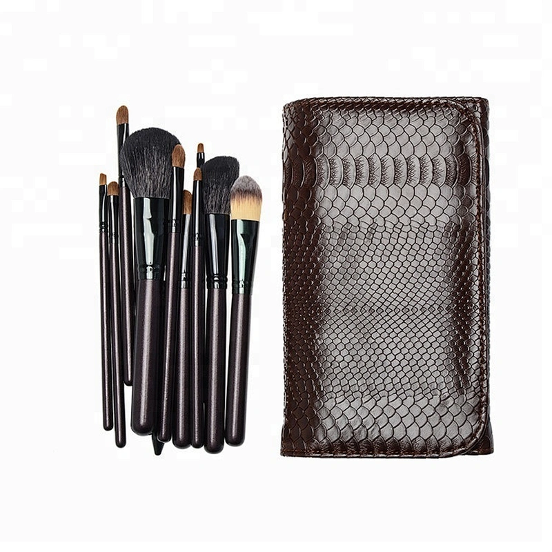 12pcs Makeup Brushes Set Pincel Maquiagem Powder Contour Face Kabuki Brush Cosmetic Beauty Tools with Bag