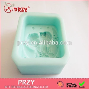silicone children on the moon soap mold , silicone lovely soap mold