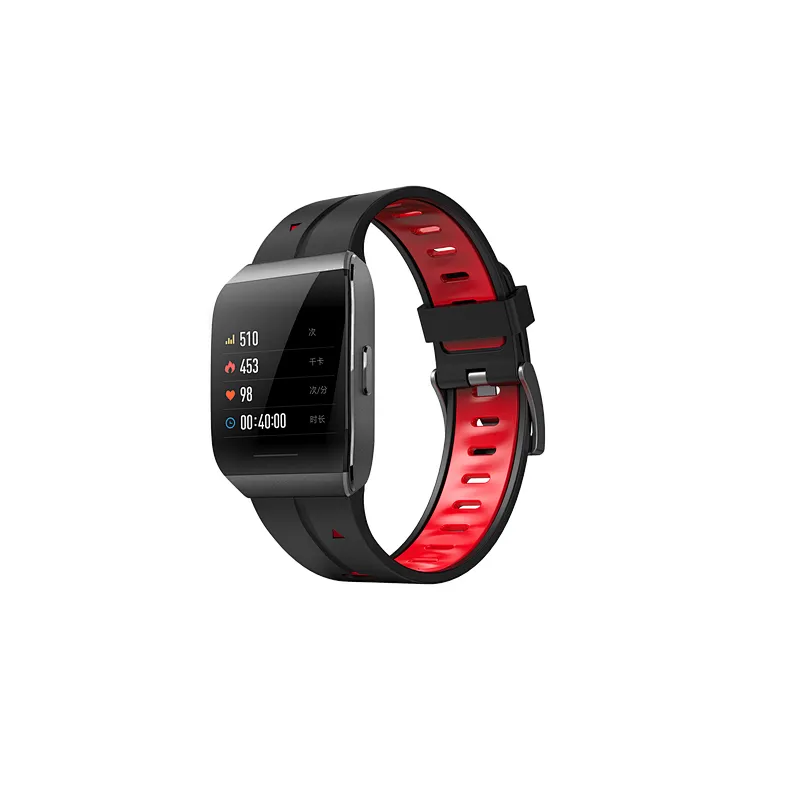 Wholesale high quality fit bit watch new arrivals 2019 with IP68 waterproof Smart watch with iron bracelet