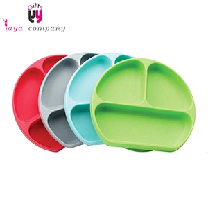 100% Food Grade Dinner Placemat Baby Feeding Silicone bowl