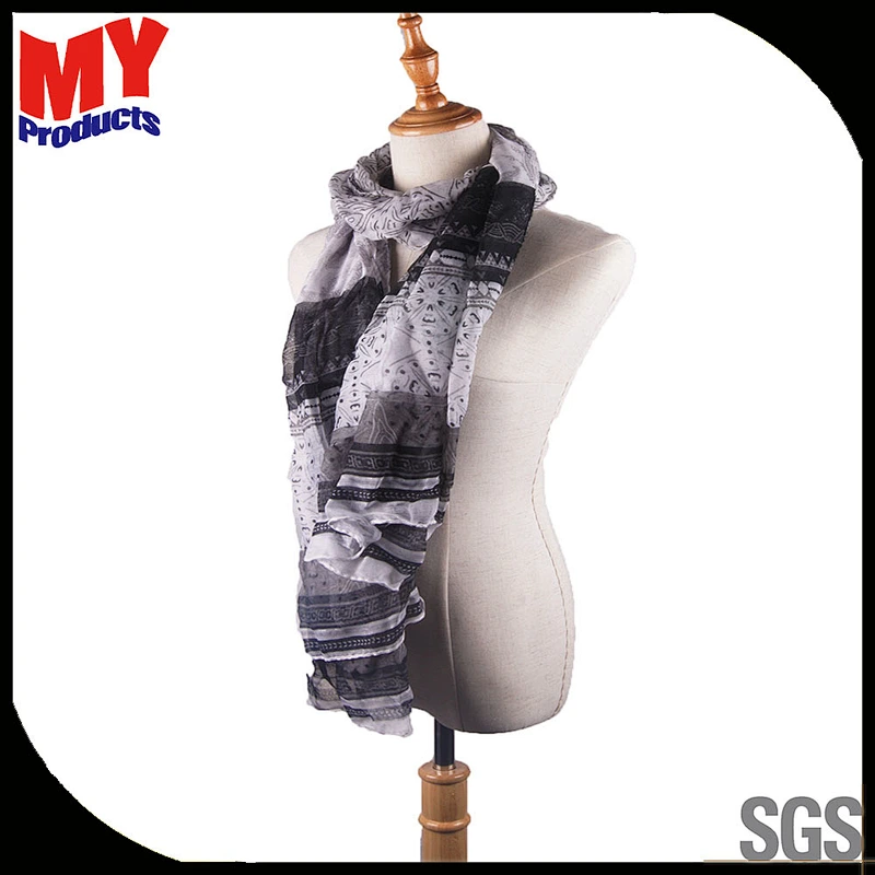 Wholesale fashion custom lady scarf scarf