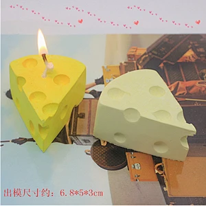 Cheese shape silicone molds for soap , chocolate,candle making