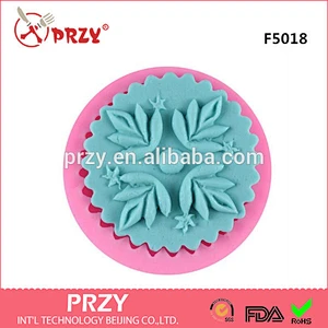 3D flower character silicone mold decorative fondant molds for cake