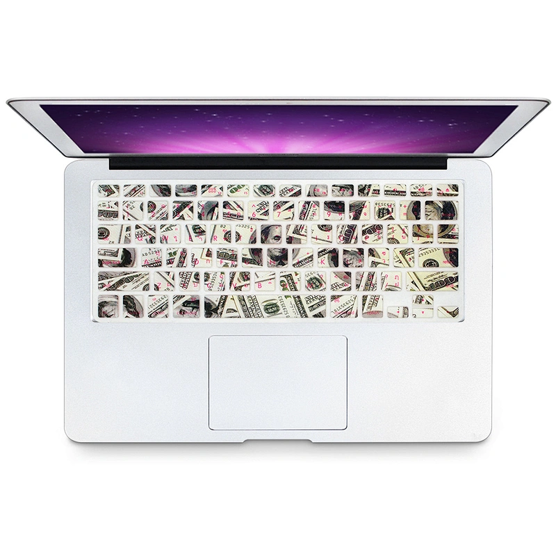OEM laptop thai keyboard Skin Silicon Keyboard Cover for Macbook Air 13 15 17