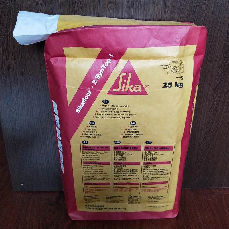 kraft paper valve bag for tile adhesive putty powder cement packaging bag