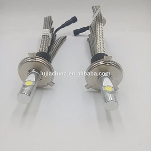 Super powerful 120W 60W 6v-48v universal cars led headlight H4 H7 H11 6600lm 13200lm led headlight bulbs CREES xhp70 6000k 4300K