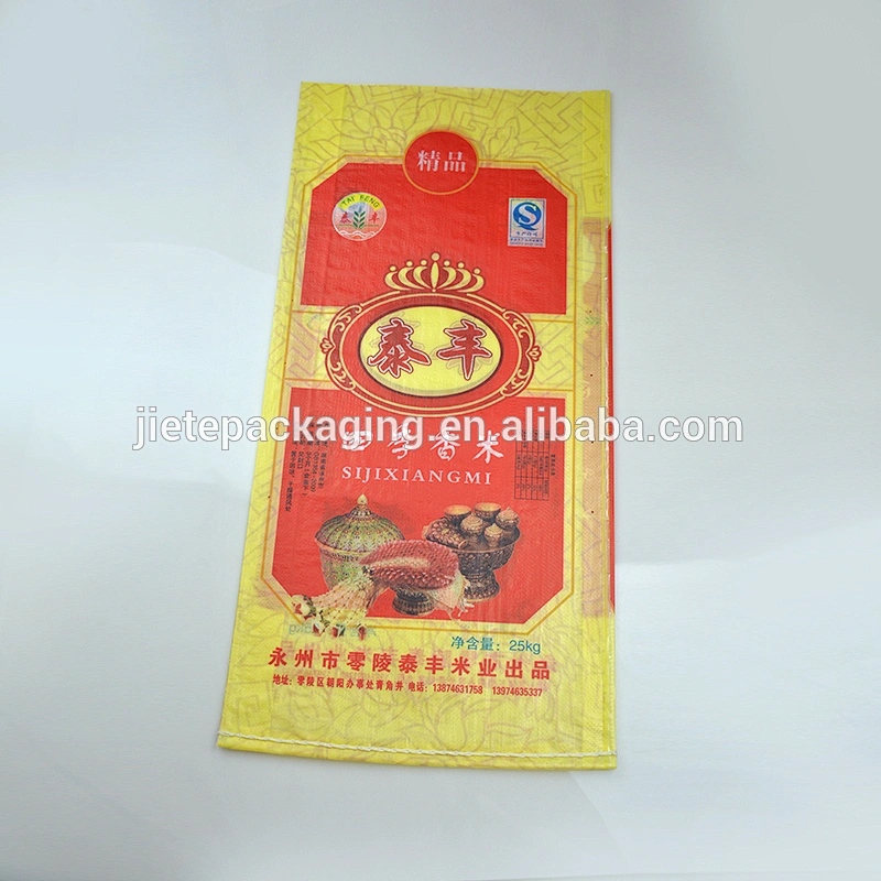 transparent plastic pp woven bags, sack for packing grain, corn, bean, rice 25kg