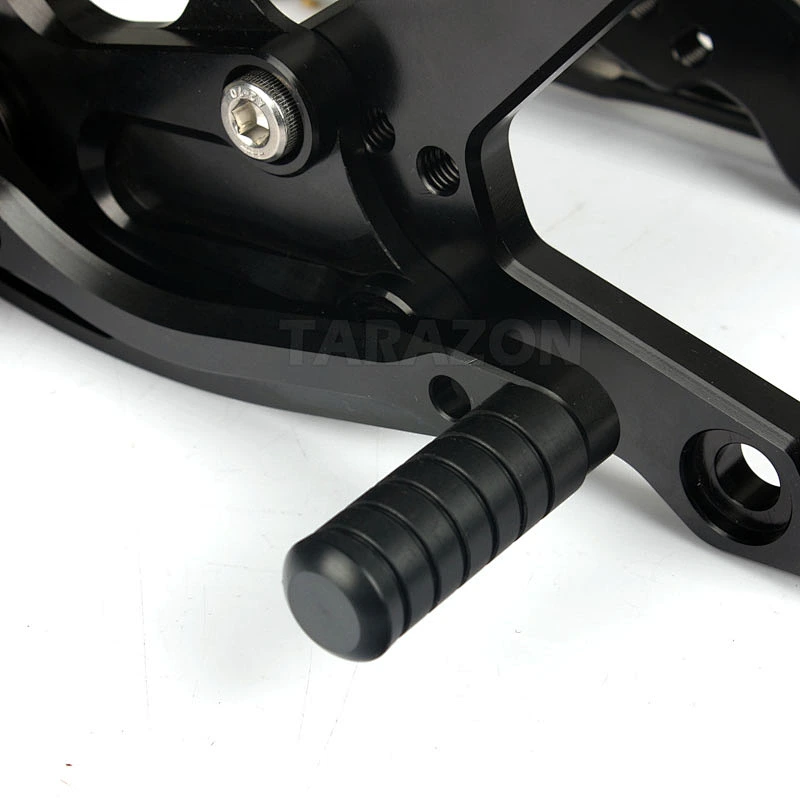 CNC motorcycle aluminum Adjustable Rear sets for Kawasaki