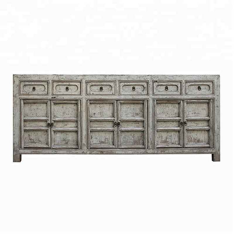 wholesale beijing chinese antique distressed rustic lobby sideboard furniture