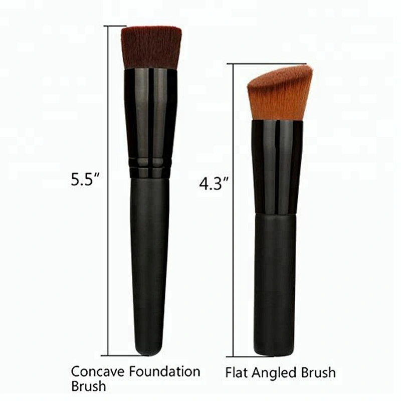 Cosmetics private label cushion liquid makeup powder stick cream plastic foundation brush applicator