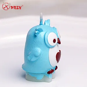 Owl candle mould Animal silicone moulds for candles and soap silicone molds