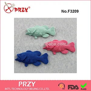 F3209 Fish Silicone Mold Fresh Water Bass Mould Resin Polymer Clay Chocolate Fondant Candy Wax