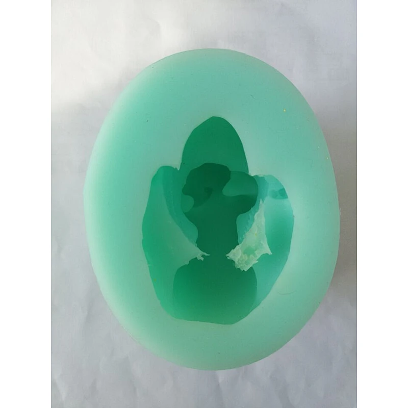 S9055 New Arrival Football Baby Silicone Mold Fondant Silicon Mold Cake Decoration Mold