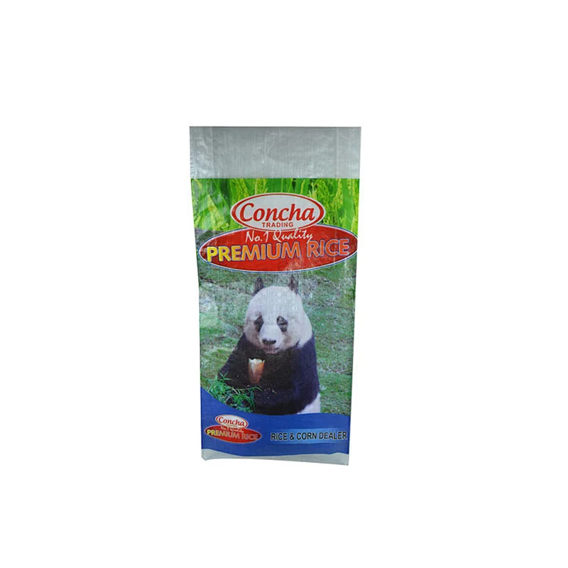 Factory sale customized new design 25kg rice packaging bag