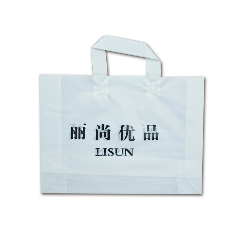 The factory price PE shopping bag with printing