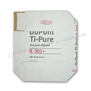 Stand up multilayer kraft paper valve bag for chemical and Ti-Pure,paper carry bags