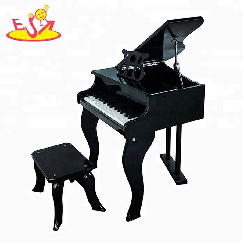 Best sale toy musical instrument wooden kids piano with high quality W07C014