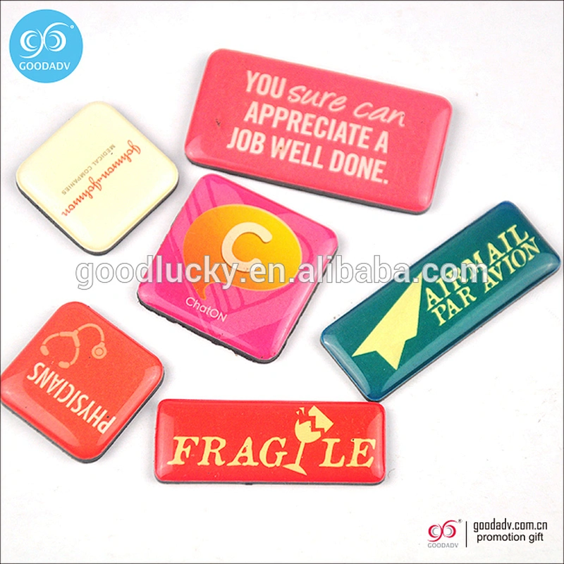 OEM factory supplies 3d custom epoxy resin fridge magnet