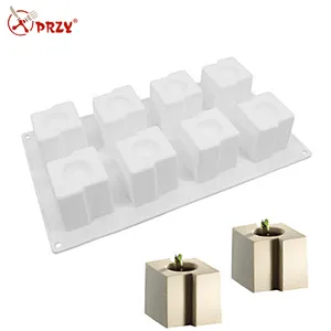 8 cavity cake decorating moulds silicone fondant mold