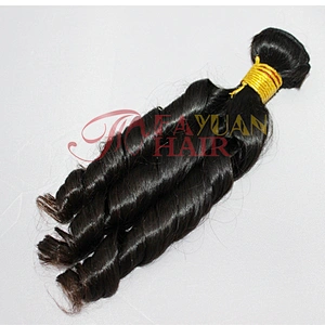 2018 Newest coming and top selling human hair--Peruvian spring curl hair weaving