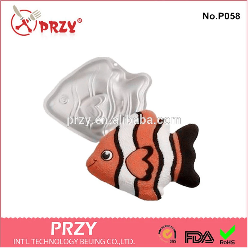 PRZY P058 Aluminum Alloy Metal Fish Cake Pan